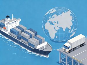 A modern automated factory assembly line illustrating why is everything made in china and the massive scale of products made in china